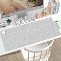达尔优(新国标3C认证)发热鼠标垫电脑键盘暖手书桌垫加热
