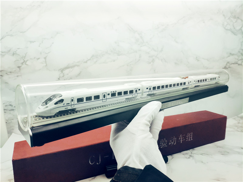Модель поезда ho复兴号智能绿巨人和谐高铁火车仿真模型cr400afb铁路礼品动车 Train