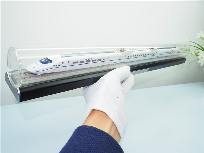 Модель поезда ho复兴号智能绿巨人和谐高铁火车仿真模型cr400afb铁路礼品动车 Train