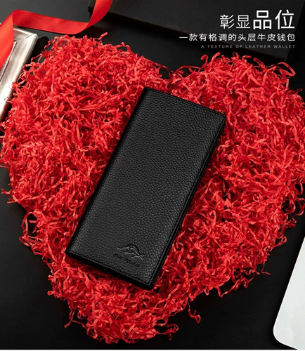 Кенгуру, вместительный и большой бумажник, кожаный картхолдер для водительских прав, из натуральной кожи