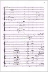 交响音画.韵（附CD一张）总谱 尹明五 上海音乐学院 中国当代音乐作品系列 附CD一张 上海音乐出版社