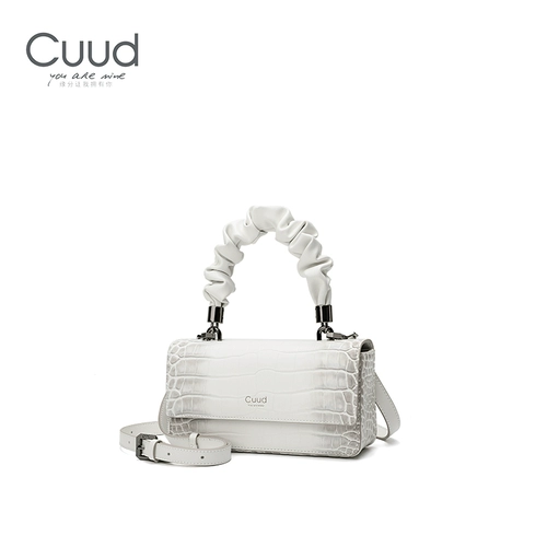 Сумка через плечо, изысканный стиль, градиент, крокодиловый принт