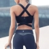 Phụ nữ đồ lót thể thao chống sốc cường độ cao tập hợp lại để định hình cặp ngực áo vest chạy bộ yoga tập gym - Đồ lót thể thao