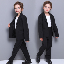 Childrens suit suit boy 2021 flower boy gown Little Western suit Spring and autumn Inn Wind & Ocean Leisure Presenter Handsome