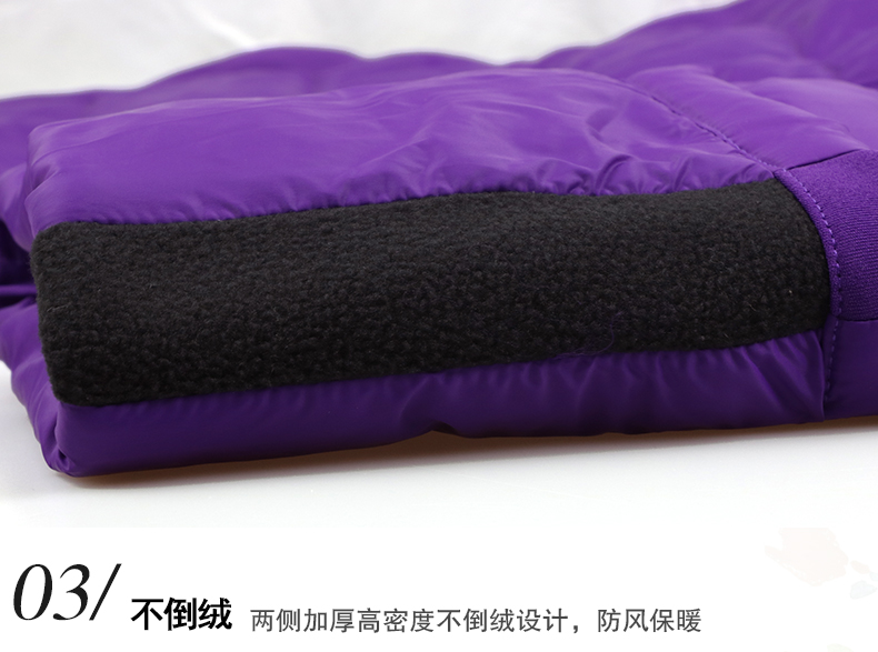 伊诗诺 中老年 白鸭绒羽绒裤 图5