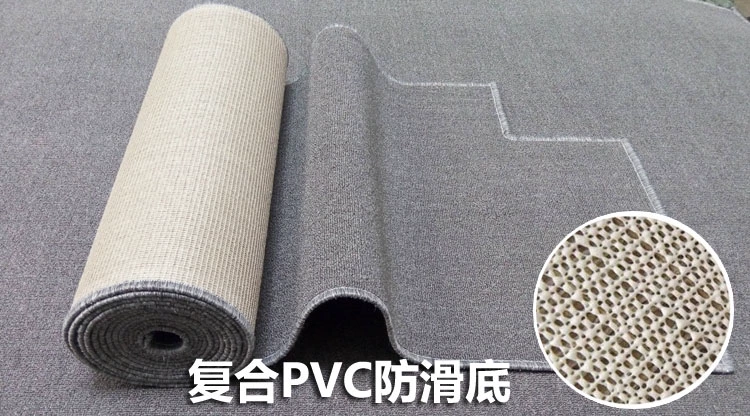 Tùy chỉnh màu rắn khói màu xám home phòng ngủ thảm non-slip chịu mài mòn nhà bếp mat văn phòng đầy đủ thảm