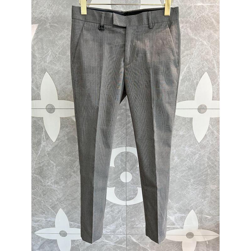 Trendy Fashion New Pint CD Latch Gge Design Business Gentleman Han Edition 100 Hitch Men 90% Small Leggings Pants