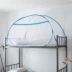 Học sinh màn chống muỗi yurt mã hóa zip cài đặt miễn phí trên bến giường ký túc xá ngủ giường đơn 0,9 m 1,2 m - Lưới chống muỗi Lưới chống muỗi