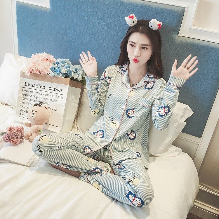 Pyjama pour femme      à manches longues - Ref 2987628 Image 1