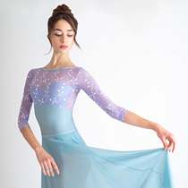 Chamber Yaranxin Dellalo 2022 Embroidery Ballet Yoga Suite Seven-Point Elegant Trainer Costume Diana