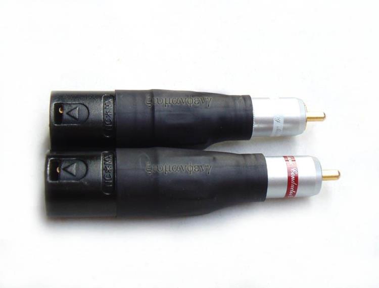 (Bluetooth zone) audio XLR balance revolution RCA male adapter balance interconversion RCA converter
