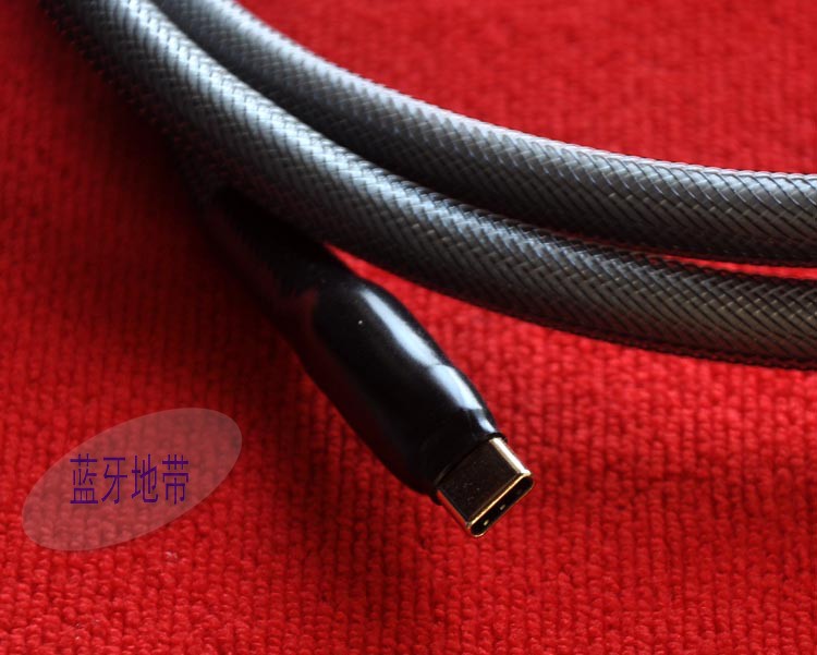 Bluetooth Zone Smurf Type-C -USB3 0 Mobile Hard Disk DAC Sound Card Decoder Audio Data Cable