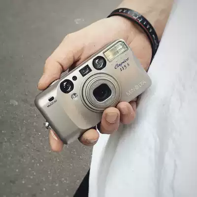 (Film Little Giant)Minolta Capios 25 125s 75 115 Dr Click film point-and-shoot camera