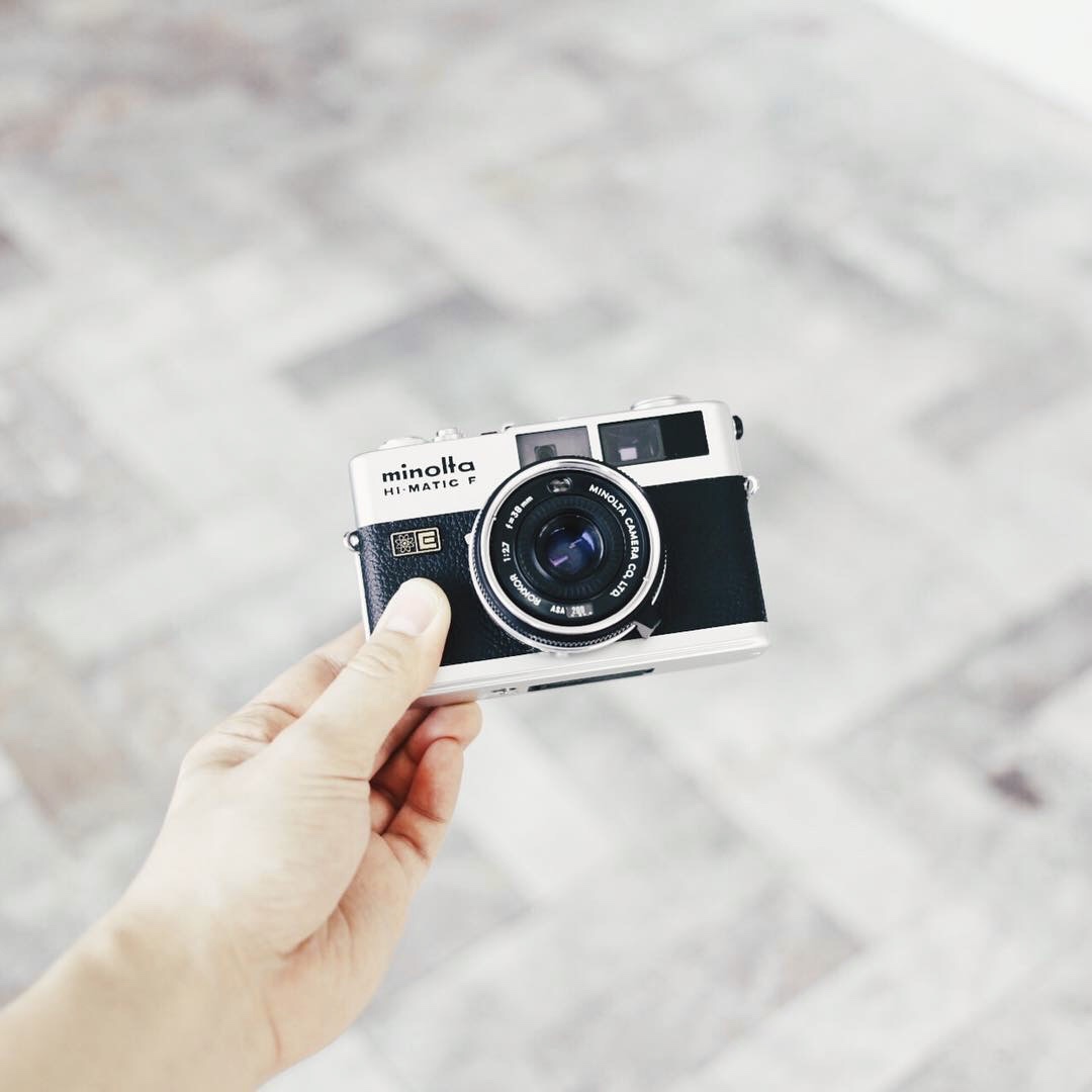 (Flynn Little Giant) Minolta Minolta Hi matic E side-shaft metal film film machine