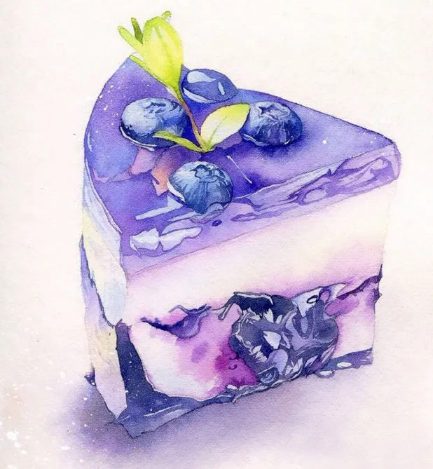 Cross Embroidered XSD saga source files Z095 blueberry mousse cake-Taobao