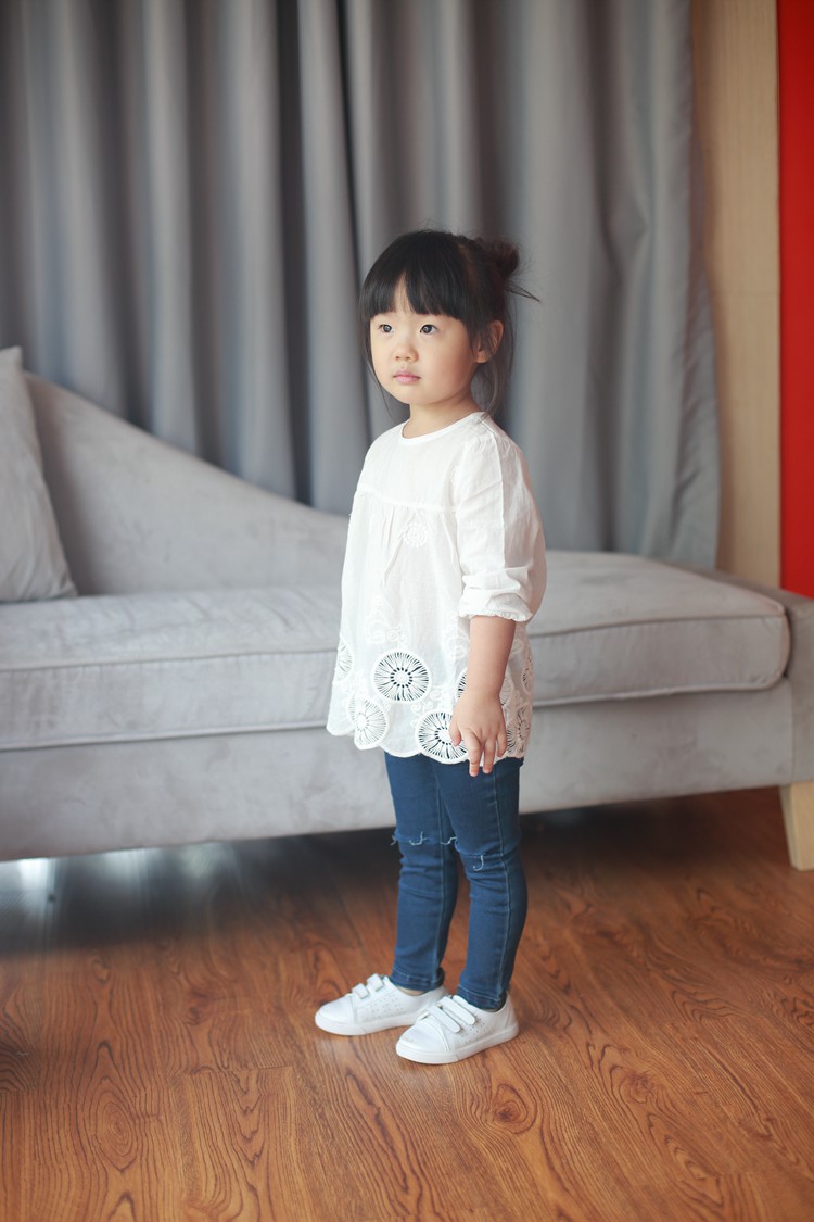Chemise fille à manche longue - Ref 2086035 Image 5