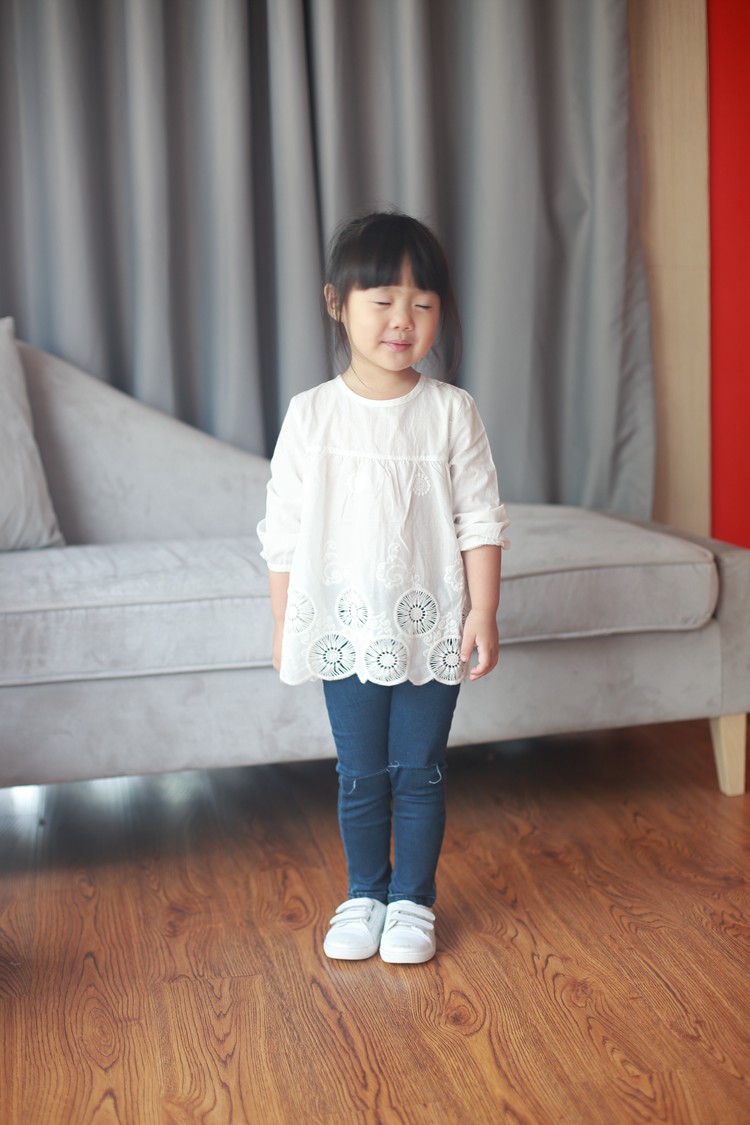 Chemise fille à manche longue - Ref 2086035 Image 6