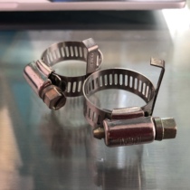 Air conditioning clamp Throat clamp Car air conditioning air conditioning hose tie pipe Water pipe throat clamp Tubing throat clamp Car air conditioning throat code