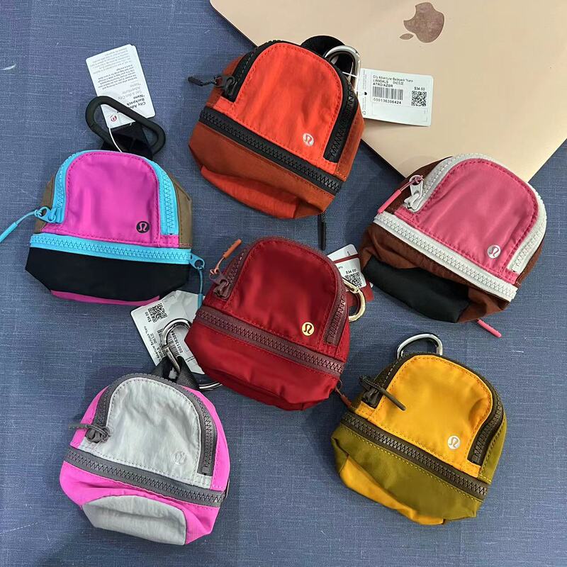 Lululemon City Adventurer Backpack Nano Coin Purse Decorative Bag 8.5*6*12