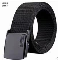Canvas Belt Mens Womens belt casual pants belt Korean version of young students military training belt outdoor narrow belt