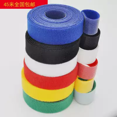 45 m machine room pigtail strap thin back-to-back Velcro tie tie tie tape shoot out hook Velcro