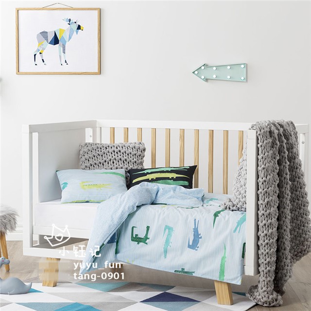 Xiao Yu Ji Australia adairs baby bedding quilt pillowcase crocodile cotton spot