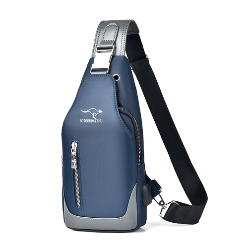 Нагрудная сумка, сумка на одно плечо для отдыха, ткань оксфорд, в корейском стиле