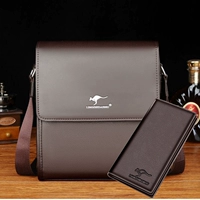 Темно -коричневая обычная версия+кошелек