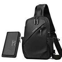 Черная цепочка с молнией, сумка с петлей на руку