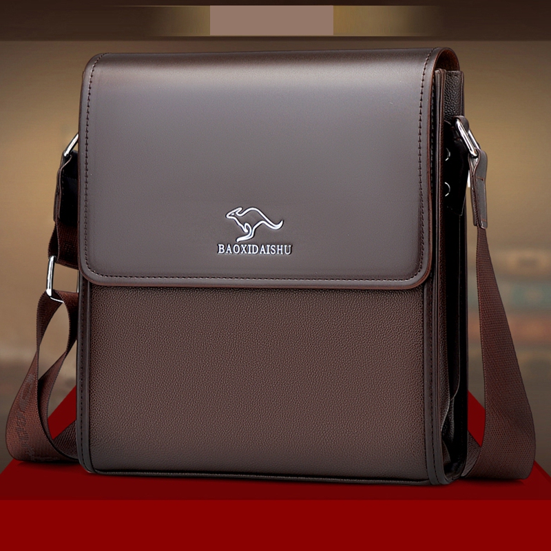 Shoulder Bag Men's Bag 2026 Large Capacity Flip-Top Briefcase Men's Business Crossbody Bag Casual Backpack Document Bag Shoulder Bag Men's Bag 2026 Large Capacity Flip-Top Briefcase Men's Business Crossbody Bag Casual Backpack Document Bag