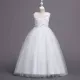 Cô gái lớn lau sàn công chúa váy dài váy trình diễn trang phục trẻ em váy pettiskirt lớn váy trẻ em cộng với váy đầm - Váy trẻ em