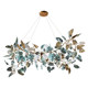 Restaurant Chandelier, Modern Light Luxury, High-End Main Light, All-Copper Crystal, Grand Villa Designer, Artistic and Creative Living Room Light