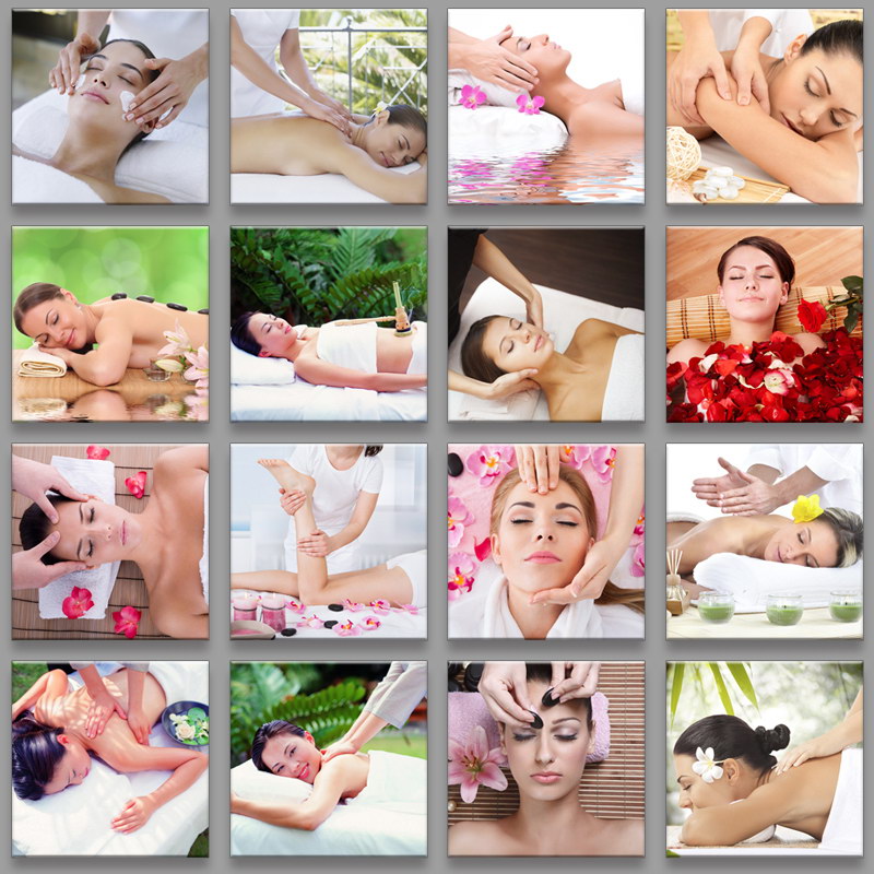 Wellness Massage Parlor Mural Beauty Salon Decoration Painting SPA Leisure Clubhouse Promotional Wall Painting Foot Therapy Shop No Frame Hanging Painting