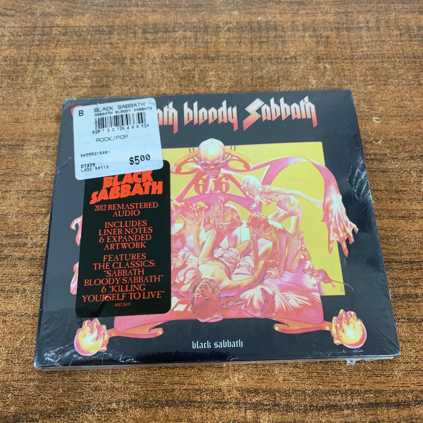 Американская версия окончательного уничтожения Black Sabbath Black Sabbath Sabbath Bloody Sabbath Изображение 1