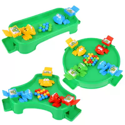 Net red tremble sound explosion frog eating bean toy four frog eating bean gift custom full