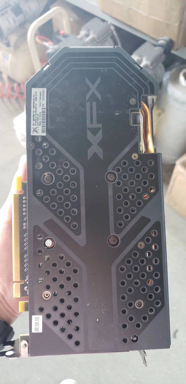 New Custom Jing View 588 Backplate Graphics Card Back Board