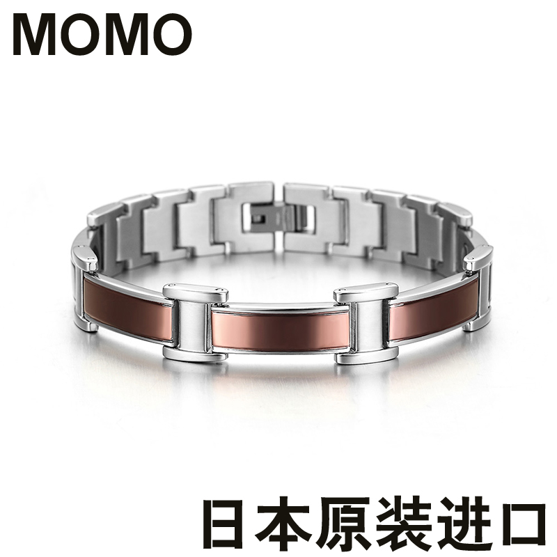 Hand female Korean version of simple students Japanese imported health care magnetic therapy anti-radiation anti-fatigue anti-static bracelet energy