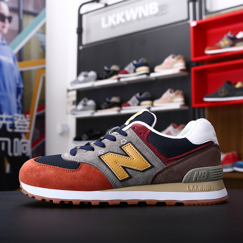2026 New New Balance Official Authentic Product Official Website Nb574 Series Casual Sports Shoes Men's N-Shaped Shoes