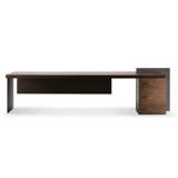 Итальянский рабочий стол Poltrona Frau, современный простой импортный стол H_O, оригинальный импортный стол