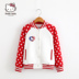 Quần áo trẻ em Hellokitty mới 2019 mùa xuân trẻ em phiên bản Hàn Quốc giản dị của đồng phục áo khoác nữ công chúa áo khoác bóng chày áo quần trẻ em Áo khoác