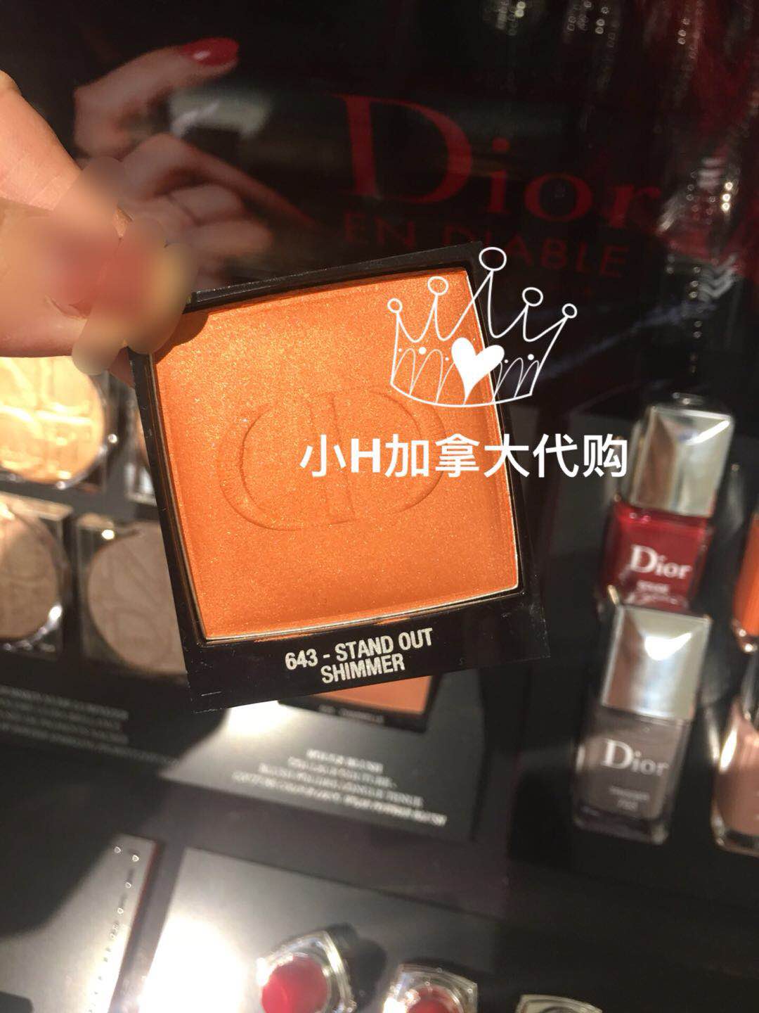 dior blush 643