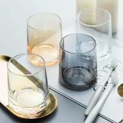 Nordic INS simple glass mouthwash cup Brushing cup set washing cup Couple tooth cylinder water cup creative mouth cup