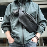 Нагрудная сумка, сумка через плечо, сумка на одно плечо, поясная сумка, универсальный ремешок для сумки, из натуральной кожи