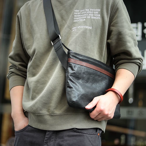 Оригинальная модная кожаная сумка для отдыха, легкий и тонкий ремешок для сумки, из натуральной кожи