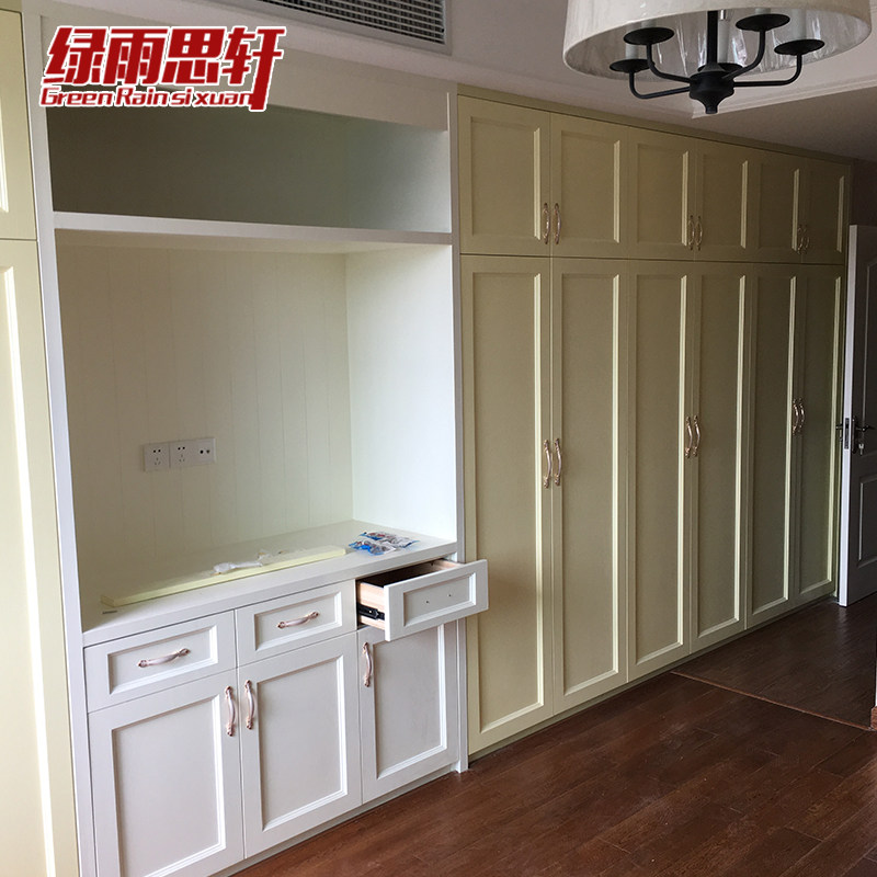 Green Rain Sixuan modern minimalist wardrobe cabinet door customised shoe cabinet wine cabinet door panel