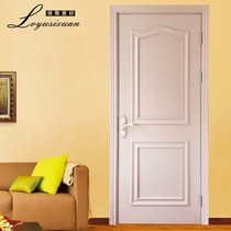 Green Rain Sixuan individuality custom door bedroom door set to make card its color door baking lacquered door grey door pink