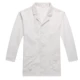 Белые длинные рукава (два кармана на подоле)