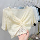 ເສື້ອແຂນຍາວເຄິ່ງຊັ້ນ knitted lace shawl