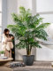 Artificial Green Plant Areca Palm Indoor Palm Tree Floor Potted Plant Artificial Plant Fake Coconut Tree Decorative Ornament Landscaping