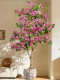 High-End Artificial Green Plants, Fake Trees, Bougainvillea, Indoor Living Room Floor-Standing Ornaments, Artificial Plants, Fake Plum Blossoms, Landscaping Decoration